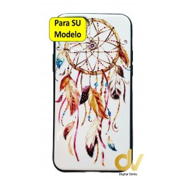 iPhone 7 Plus / 8 Plus Funda Dibujo 5D Atrapa Sueños Blanco