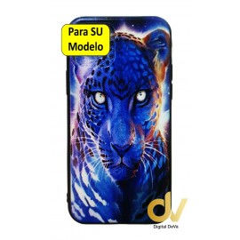 iPhone 11 Pro Funda Dibujo 5D Pantera Azul