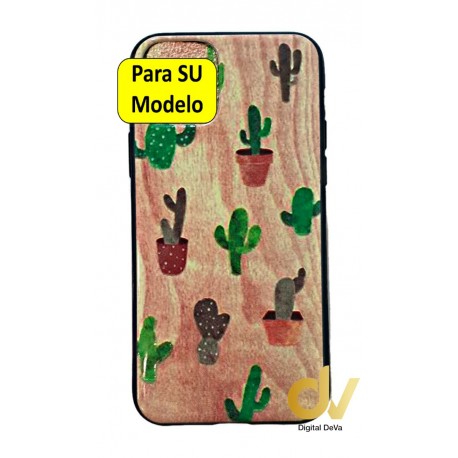 iPhone 11 Funda Dibujo 5D Cactus