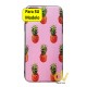 iPhone 11 Pro Max Funda Dibujo 5D Piña Rosa