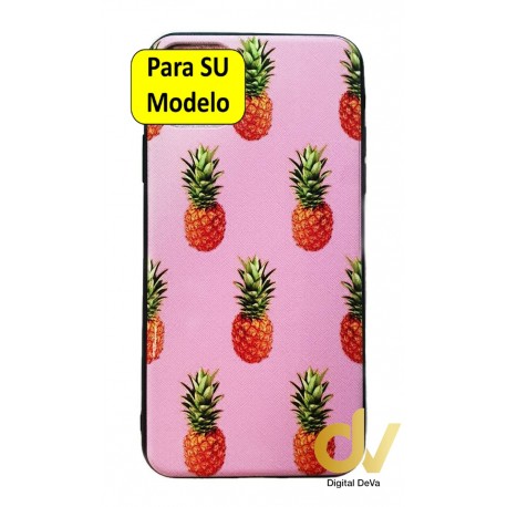 iPhone 11 Pro Max Funda Dibujo 5D Piña Rosa