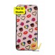 iPhone X / XS Funda Dibujo 5D Besos y Corazones