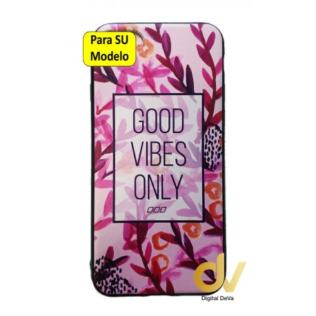 S10 Plus Samsung Funda Dibujo 5D Good Vibes Only