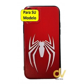 iPhone 12 Mini 5.4 Funda Dibujo 5D Spider Red