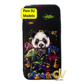 A81 / Note 10 Lite Samsung Funda Dibujo 5D Oso Panda