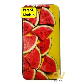 J6 Plus Samsung Funda Dibujo 5D Sandia