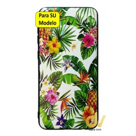 A50 Samsung Funda Dibujo 5D Flores Tropical