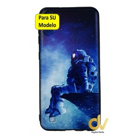 S20 Ultra Samsung Funda Dibujo 5D Hombre en la Luna