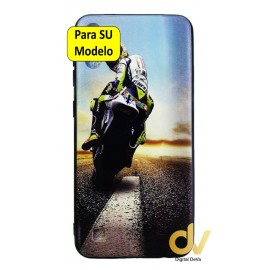 Note 10 Samsung Funda Dibujo 5D Moto Rider