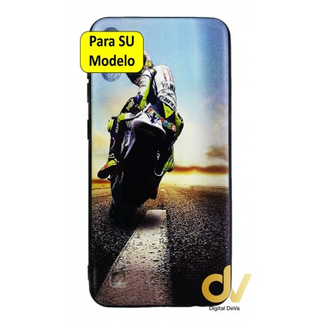 Y5 2019 Huawei Funda Dibujo 5D Moto Rider