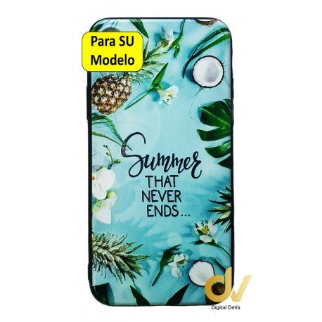 J6 Plus Samsung Funda Dibujo 5D Summer & Coco