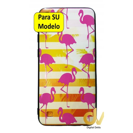 Note 10 Plus / Pro Samsung Funda Dibujo 5D Flamencos