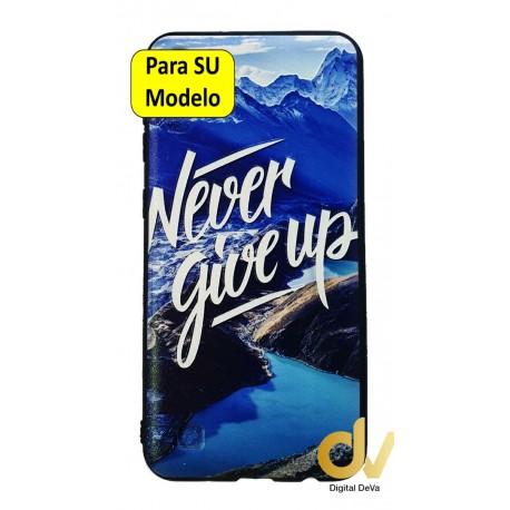 A30 Samsung Funda Dibujo 5D Never Give Up