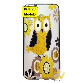 J6 Plus Samsung Funda Dibujo 5D Buho