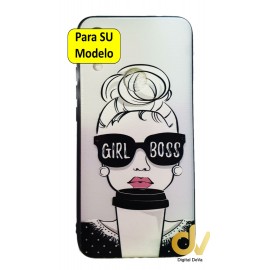 A20E Samsung Funda Dibujo 5D Girl Boss