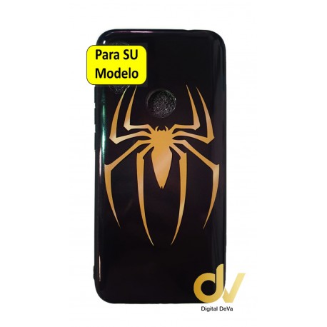 A40 Samsung Funda  Dibujo 5D Spider Black