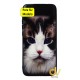 A20E Samsung Funda Dibujo 5D Gato Ojos Azules