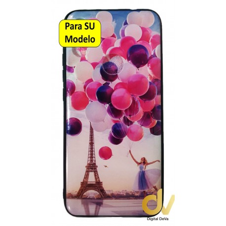 A40 Samsung Funda  Dibujo 5D Globos París