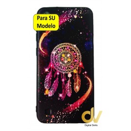 A02S Samsung Funda Dibujo 5D Atrapa Sueños Lila