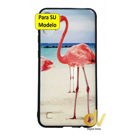 Note 10 Plus / Pro Samsung Funda Dibujo 5D Flamenco