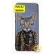 A20E Samsung Funda Dibujo 5D Gato Camisa