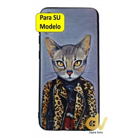 Note 10 Samsung Funda Dibujo 5D Gato Camisa