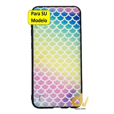 A20E Samsung Funda Dibujo 5D Escamas