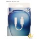 Adaptador i15 Tipo C a Aux 3.5mm Azul