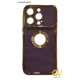 iPhone 15 Pro Funda Brilli Bertina Lila