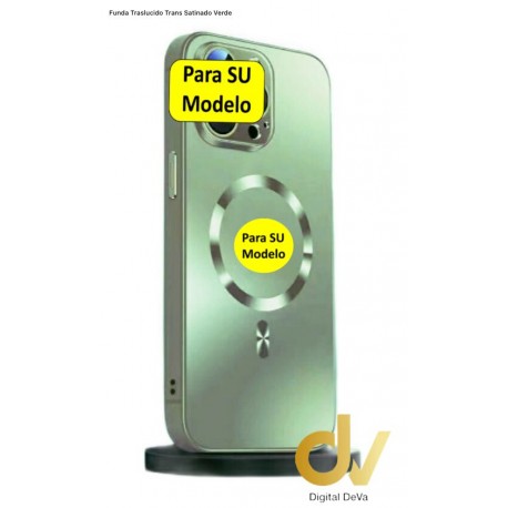 S24 Plus 5G Samsung Funda Translucido Satinado Titanium Verde