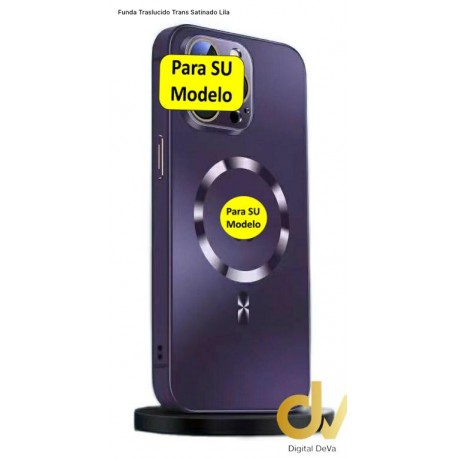 S24 5G Samsung Funda Translucido Satinado Titanium Lila