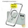 iPhone 12 Pro Max Funda MagSafe Cromado Plata