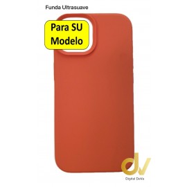 iPhone 15 Pro Max Funda Ultra Suave Naranja