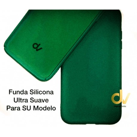 iPhone 14 6.1 Pro Funda Ultra Suave Verde Militar