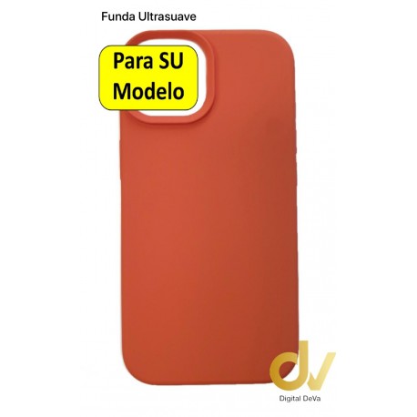 iPhone 13 Pro 6.1 Funda Ultra Suave Naranja