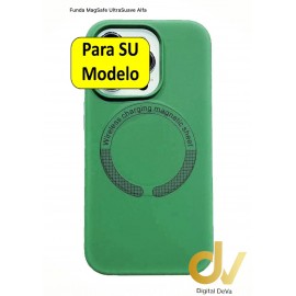iPhone 15 Max / Plus Funda Magsafe Ultrasafe Alfa Verde