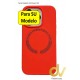 iPhone 15 Funda Magsafe Ultrasafe Alfa Rojo