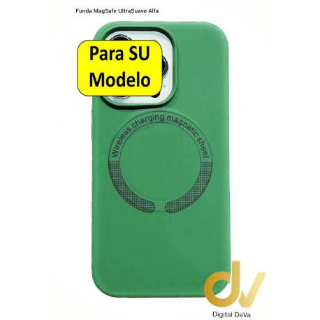 iPhone 15 Pro Max Funda Magsafe Ultrasafe Alfa Verde