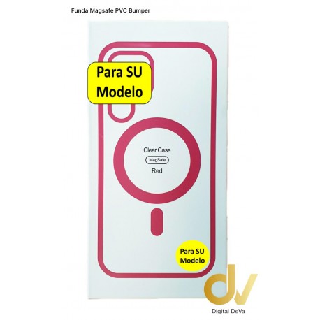 S23 Ultra Samsung Funda Magsafe PVC Neptuno Rojo