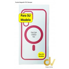 iPhone 15 Pro Funda Magsafe PVC Neptuno Rojo