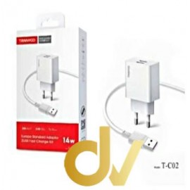 Cargador 14W 2USB Lightning TC-02 Tranyoo