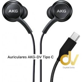Auriculares AKG-DV Tipo C Directo Negro