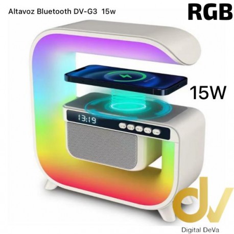 Altavoz Bluetooth DV-G3 15W Blanco