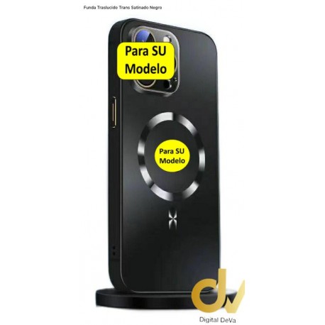 S23 Ultra Samsung Funda Translucido Satinado Titanium Negro