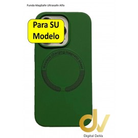 iPhone 15 Pro Funda Magsafe Ultrasafe Alfa Verde Oliva