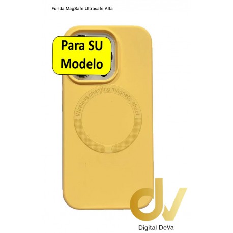 iPhone 15 Pro Funda Magsafe Ultrasafe Alfa Amarillo