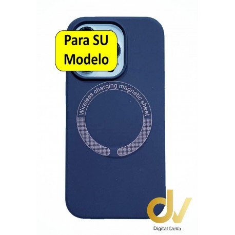 iPhone 14 Funda Magsafe Ultrasafe Alfa Azul Oscuro