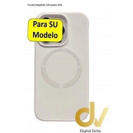 iPhone 13 Pro Funda Magsafe Ultrasafe Alfa Blanco
