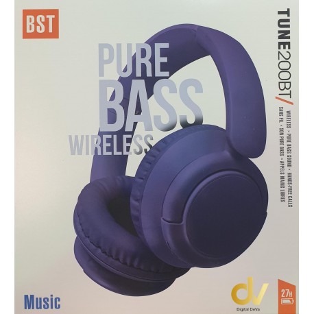 Cascos Bluetooth DV-Tune200BT Azul