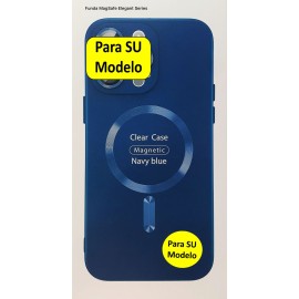 iPhone 14 Pro Funda Magsafe Elegant Series Azul Oscuro